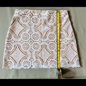 Abercrombie & Fitch White Skirt